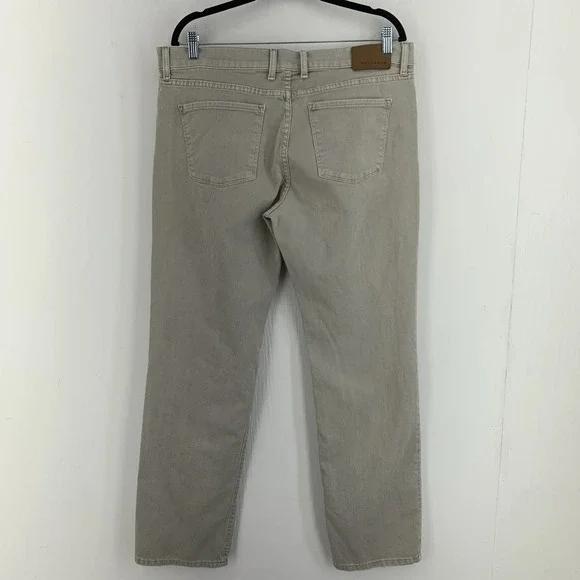 Mott & Bow Mens 36X32 Straight Mercer Gray  Jeans Pants Stretch Casual Cowboy - Picture 5 of 7